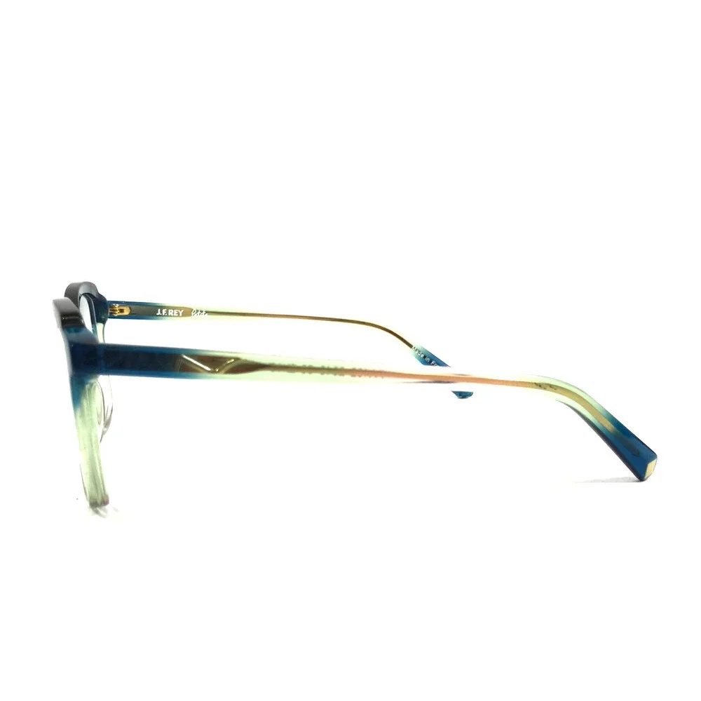 J.F. Rey Petite Eyeglasses Frames PA102 2040 Gradient Blue Green Black 50-18-140